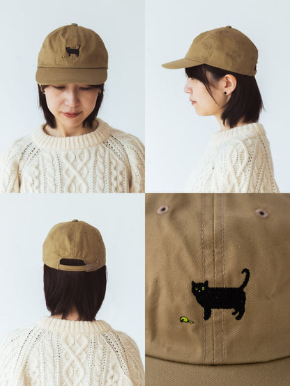 TEMBEA キャップ BLACK CAT CAP