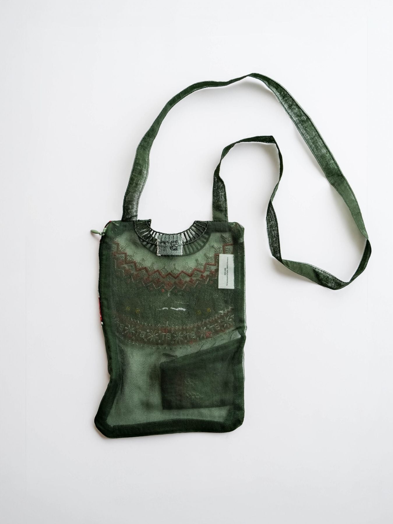 Brigitte Tanaka ミニポーチ／Pochette Pull Vert Petit｜ポーチ