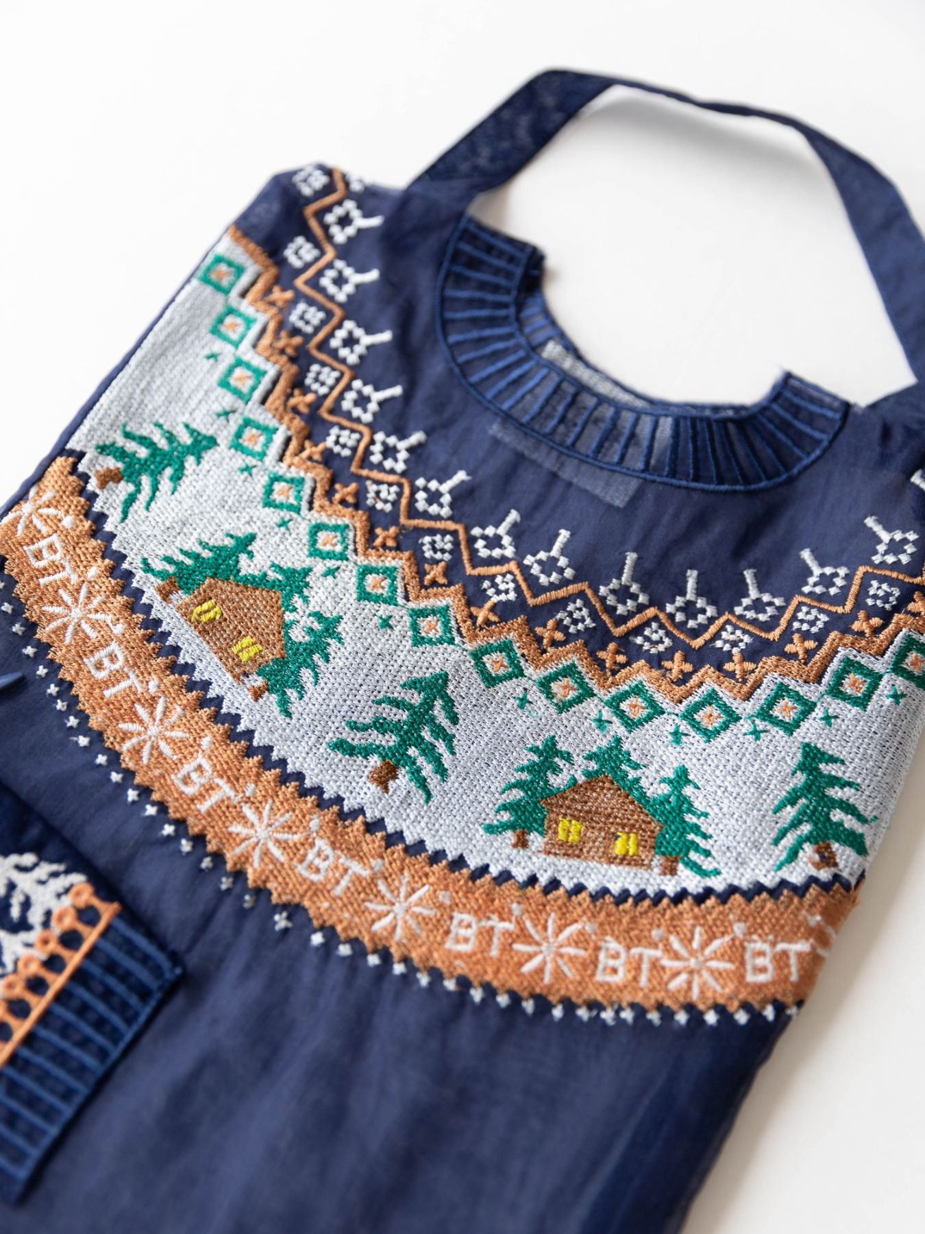 【受注販売】Brigitte Tanaka ミニポーチ／Pochette Grande Pull Bleu