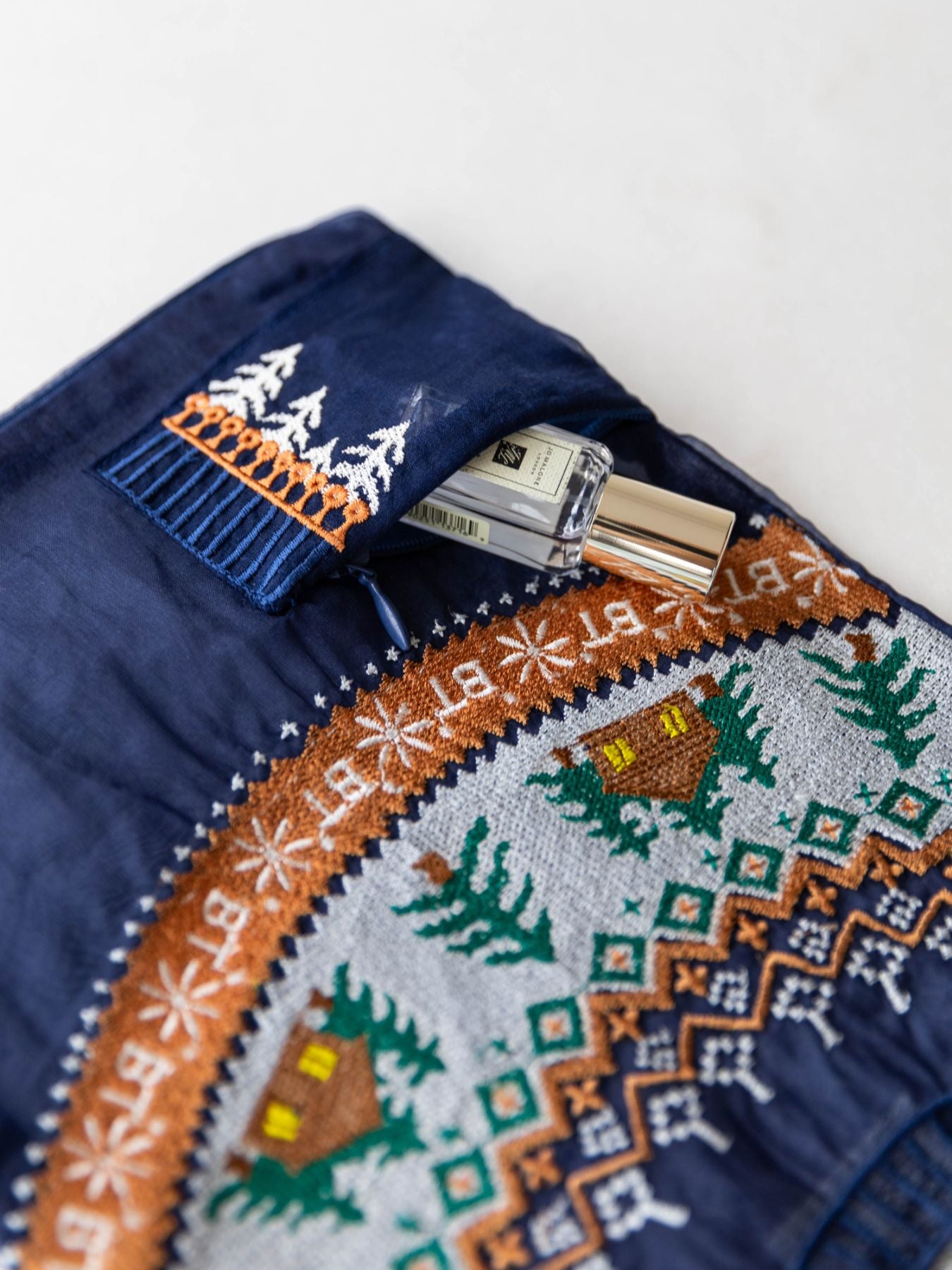 【受注販売】Brigitte Tanaka ミニポーチ／Pochette Grande Pull Bleu