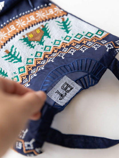 【受注販売】Brigitte Tanaka ミニポーチ／Pochette Grande Pull Bleu