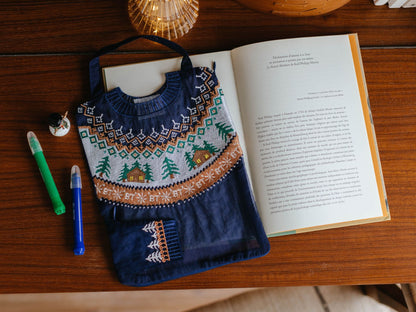 【受注販売】Brigitte Tanaka ミニポーチ／Pochette Grande Pull Bleu