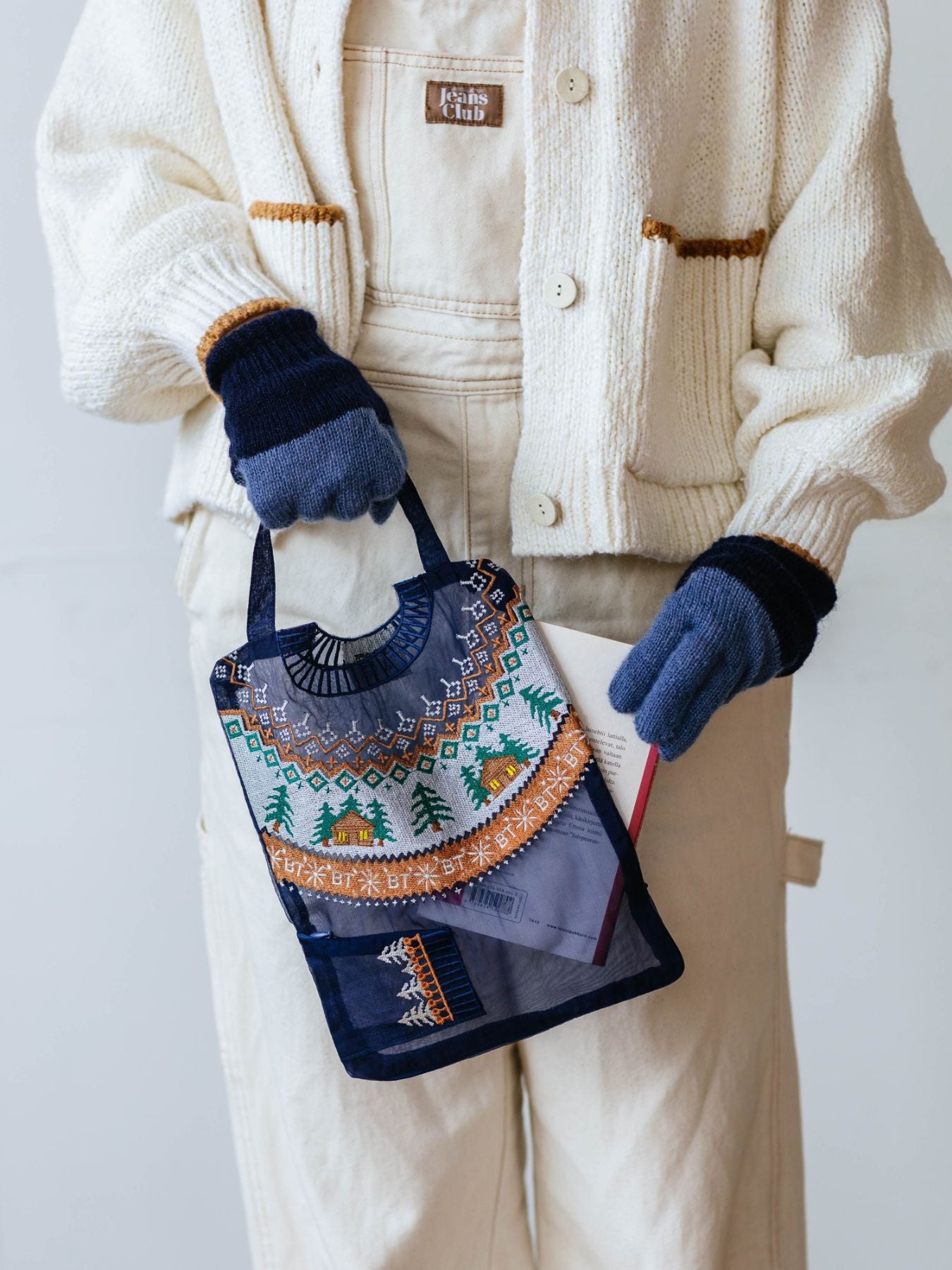 【受注販売】Brigitte Tanaka ミニポーチ／Pochette Grande Pull Bleu