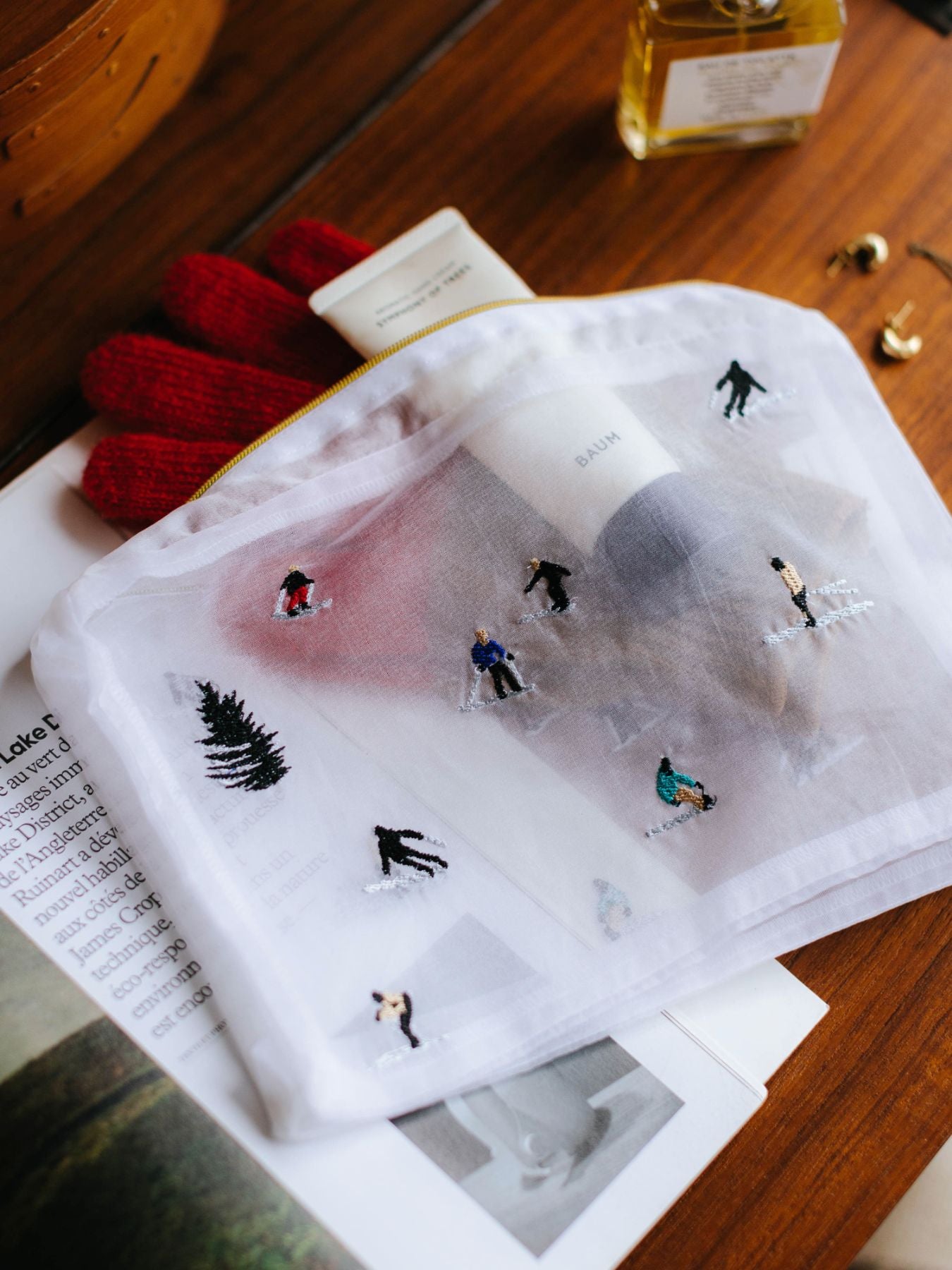 Brigitte Tanaka ミニポーチ／Pochette Skieurs