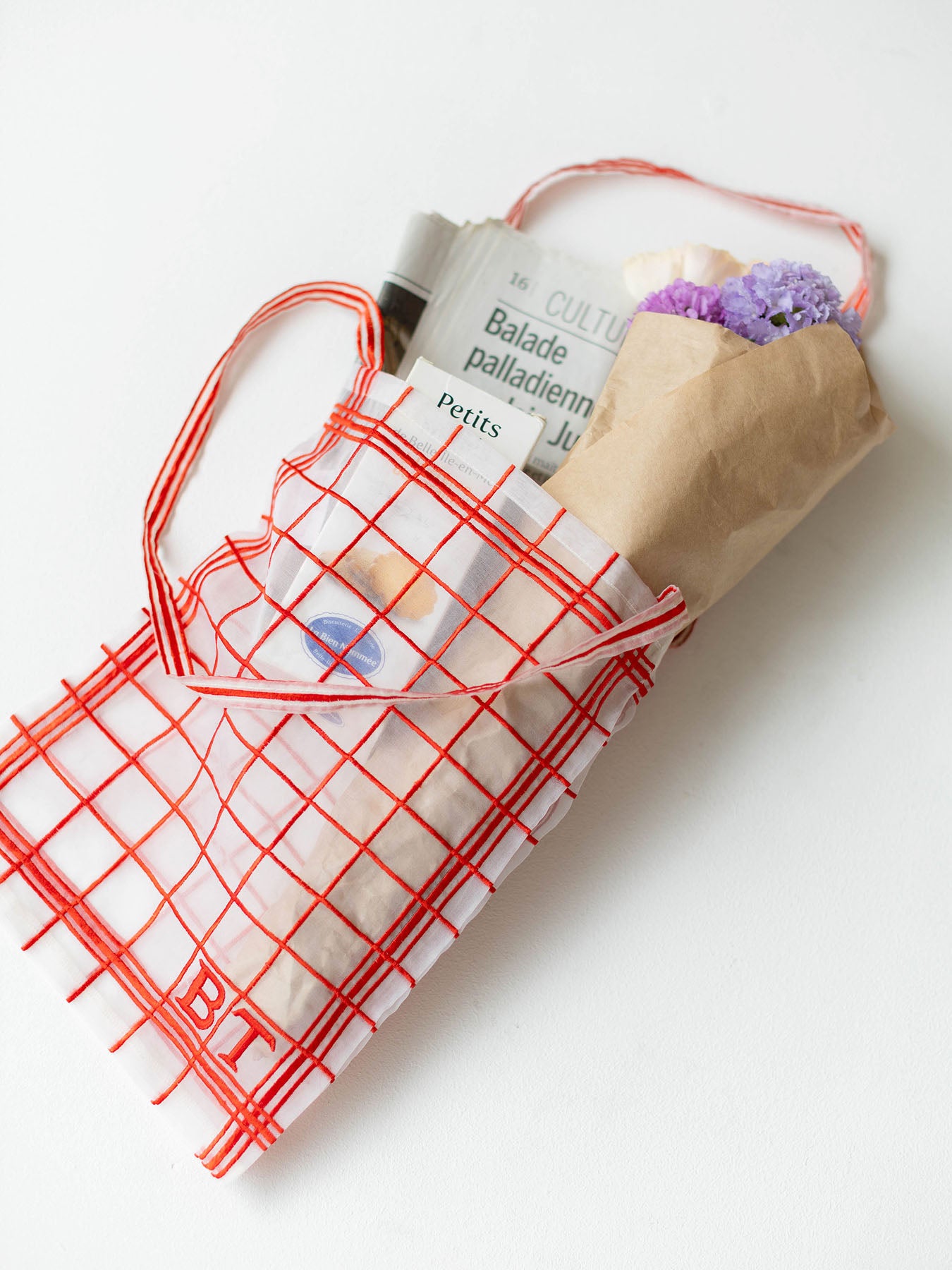 超希少 40's MONTMOGERY WARD カタログ アドバダイジング Brigitte Tanaka バッグ／Sac Torchon Petit Rouge｜バッグ｜オルネ ド