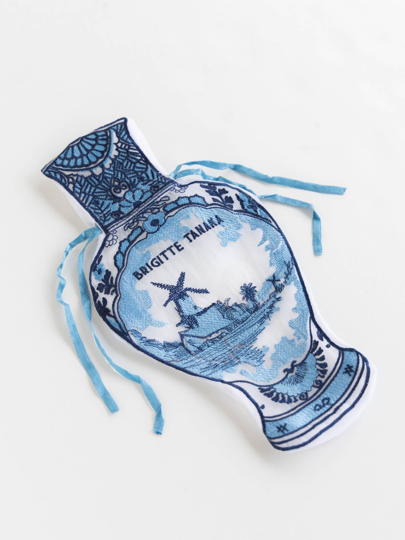 Brigitte Tanaka ミニポーチ／Delft Vase Pouch