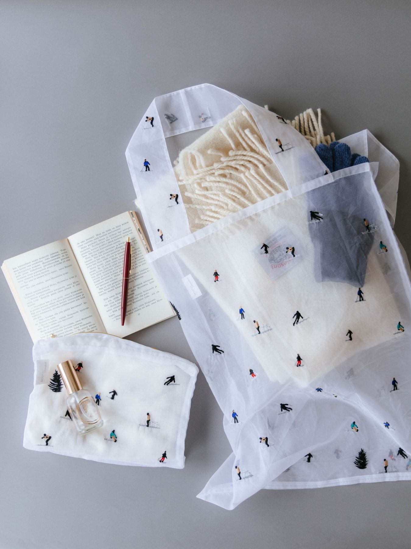 BRIGITTE TANAKA ブリジットタナカ / ミニバッグ (ポーチ) Brigitte Tanaka ミニポーチ／Pochette Skieurs｜ポーチ｜オルネ ド