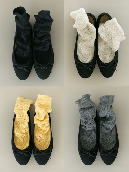 laceflowersocks／lily of the valley（ソックス）