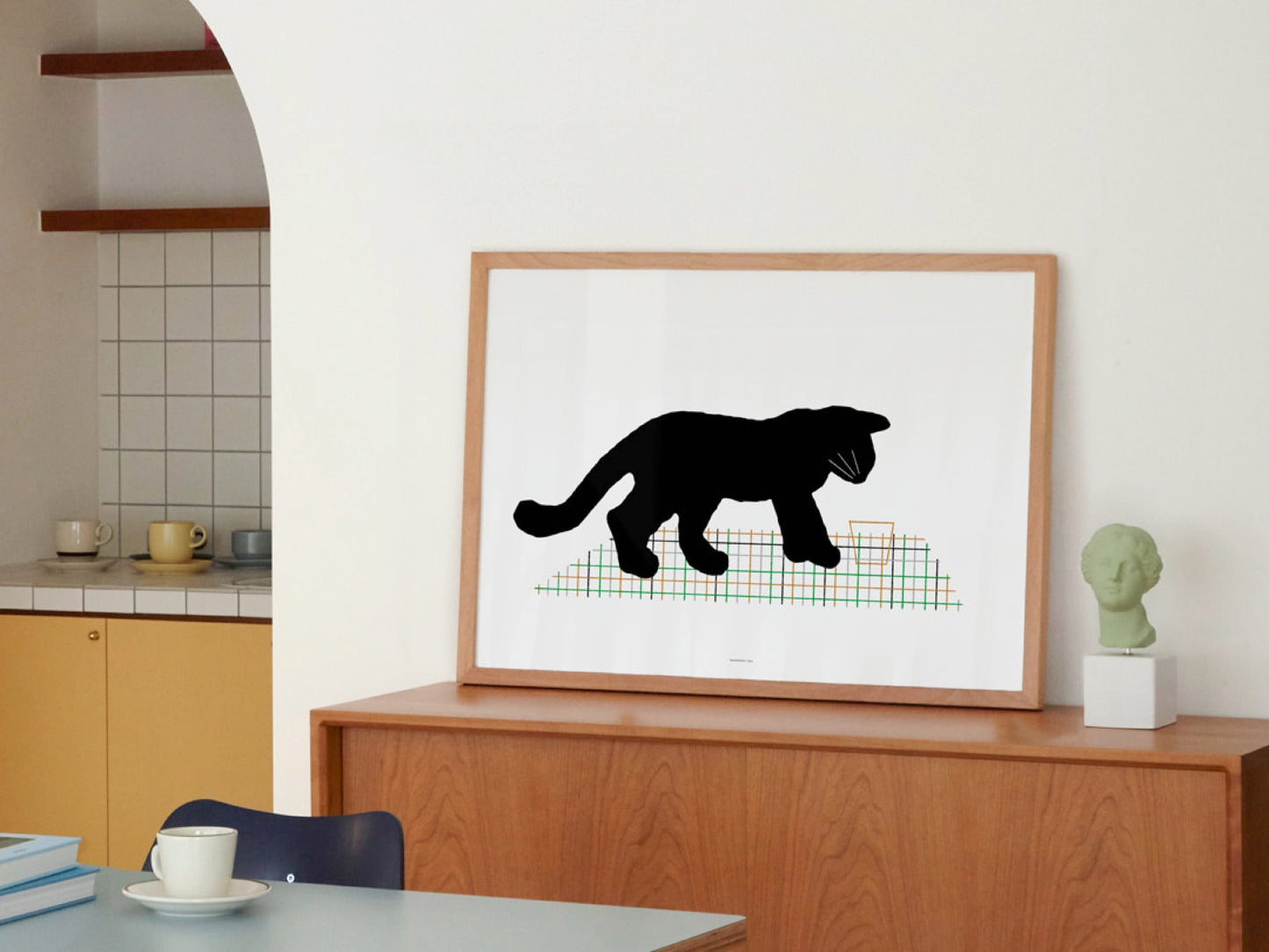 WARMGREY TAIL ポスター／BLACK CAT（30cm×40cm）