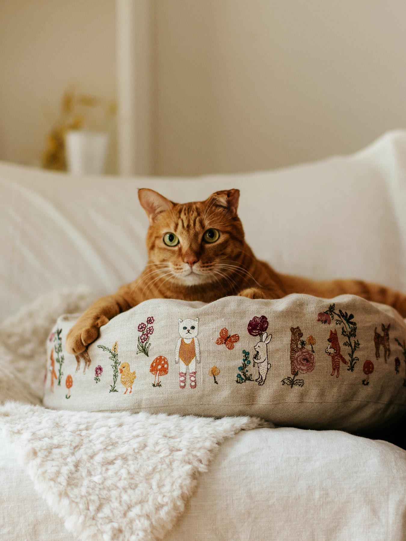 Coral&Tusk × Orneko ラウンドネコベッド　オルネコ 受注販売】Coral & Tusk × Orneko ラウンドネコベッド｜オルネコ