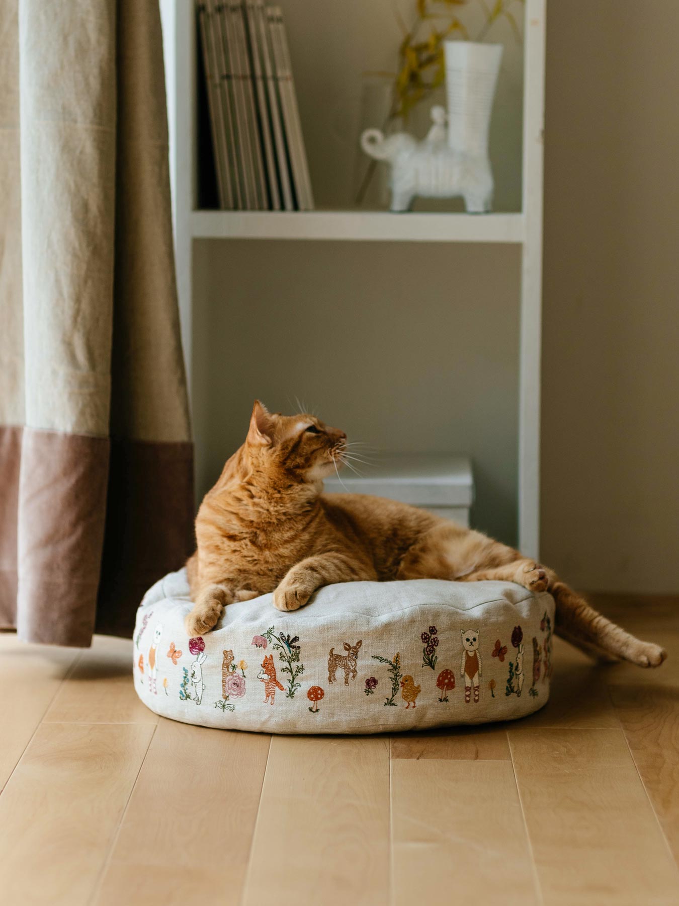 Coral & Tusk × Orneko ラウンドネコベッド 受注販売】Coral & Tusk × Orneko ラウンドネコベッド｜オルネコ