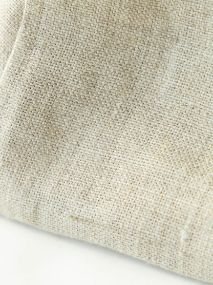 生地ディテール（麻100％）