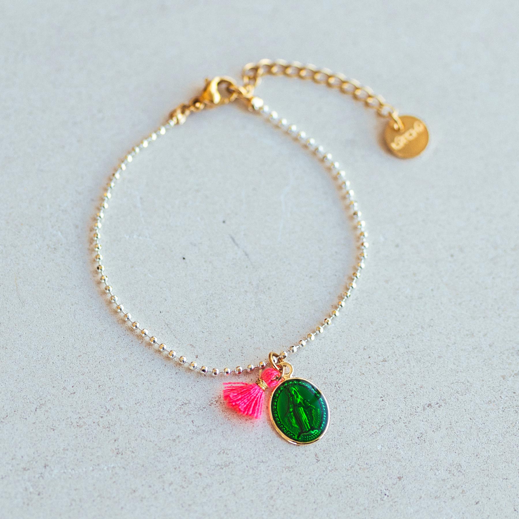 Psychic Reader YOKOオリジナル螺旋ブレスレット Litchi ブレスレット Bracelet Bubble Mary｜アクセサリー｜オルネ ド