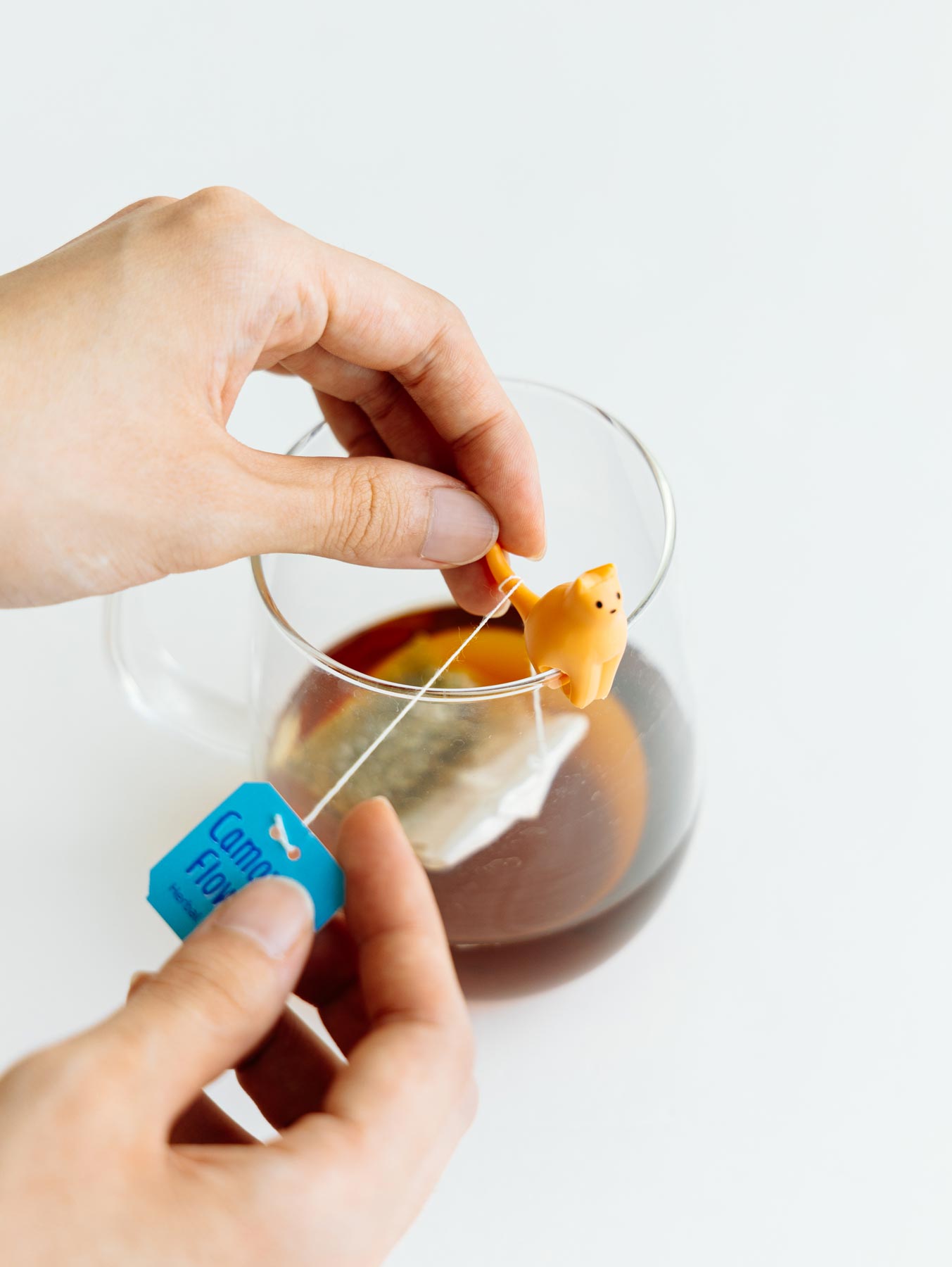 CAT TEA BAG HOLDERS（ティーバッグホルダー4個セット）｜コンポート