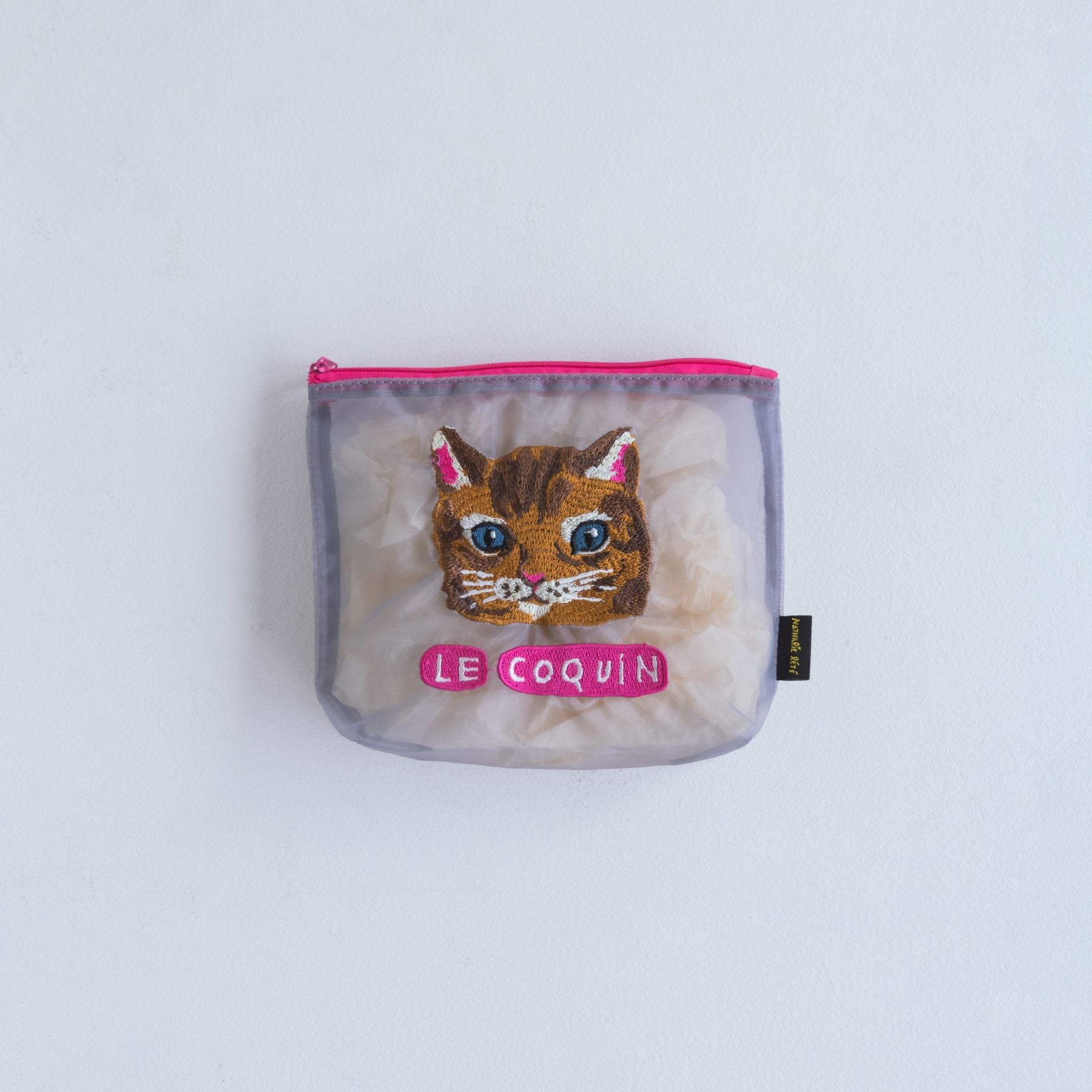 Nathalie Lete／Organdy pouch（刺繍ポーチ）｜ポーチ｜オルネ ド