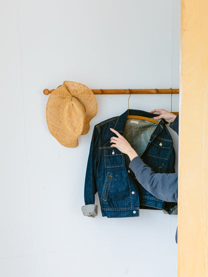 オリジナル・壁掛けコートラック／6フック