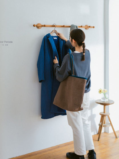 オリジナル・壁掛けコートラック／6フック