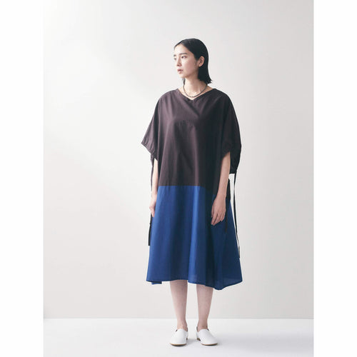 miiThaaii コットンシルク セス カフタンドレス
