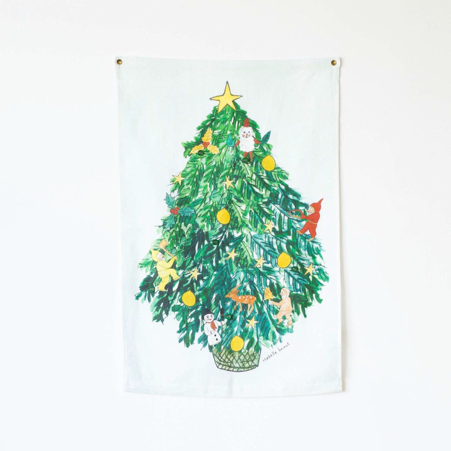 isabelle boinot × fog linen work クリスマスタペストリー