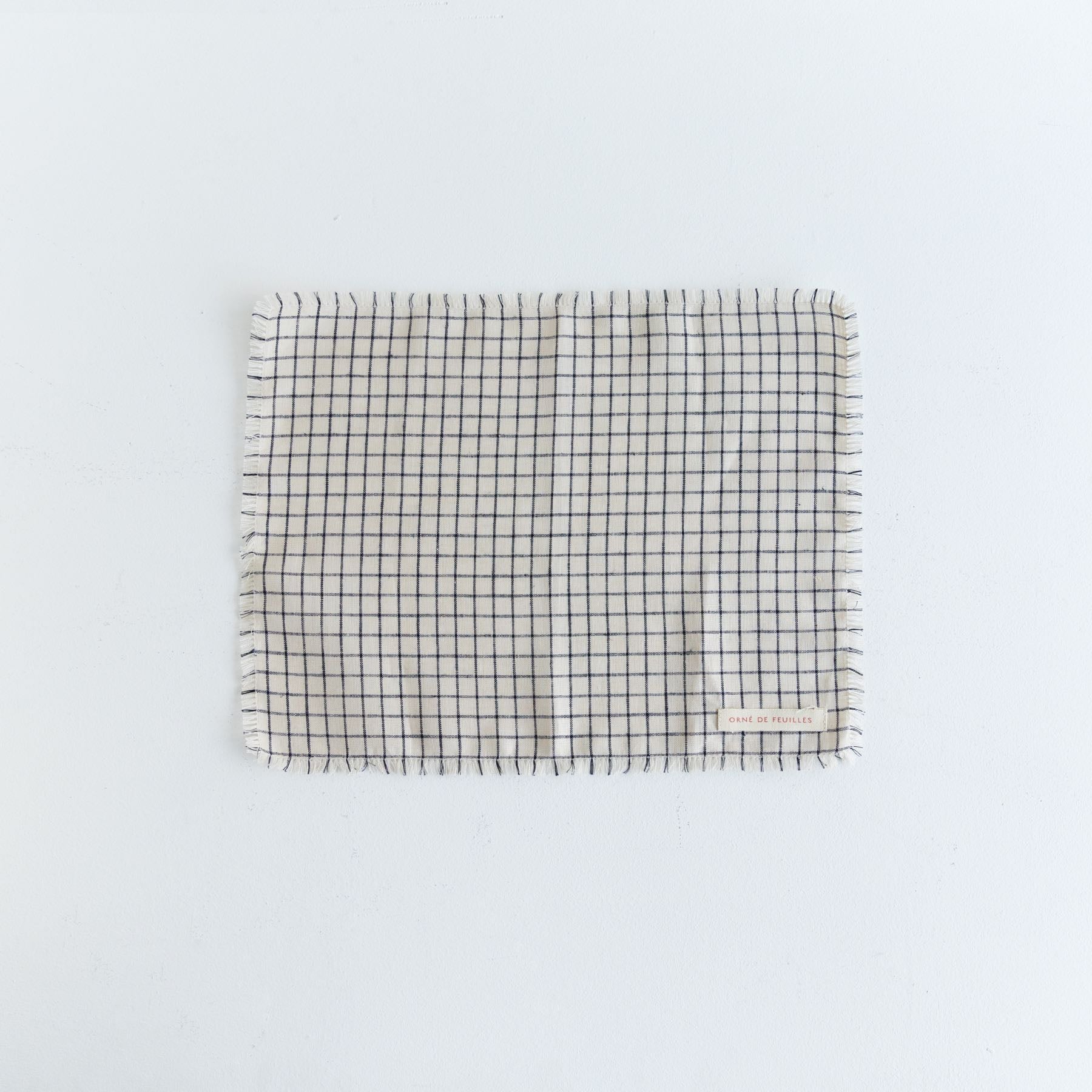 fog linen work × Orné de Feuilles プレースマット｜コースター