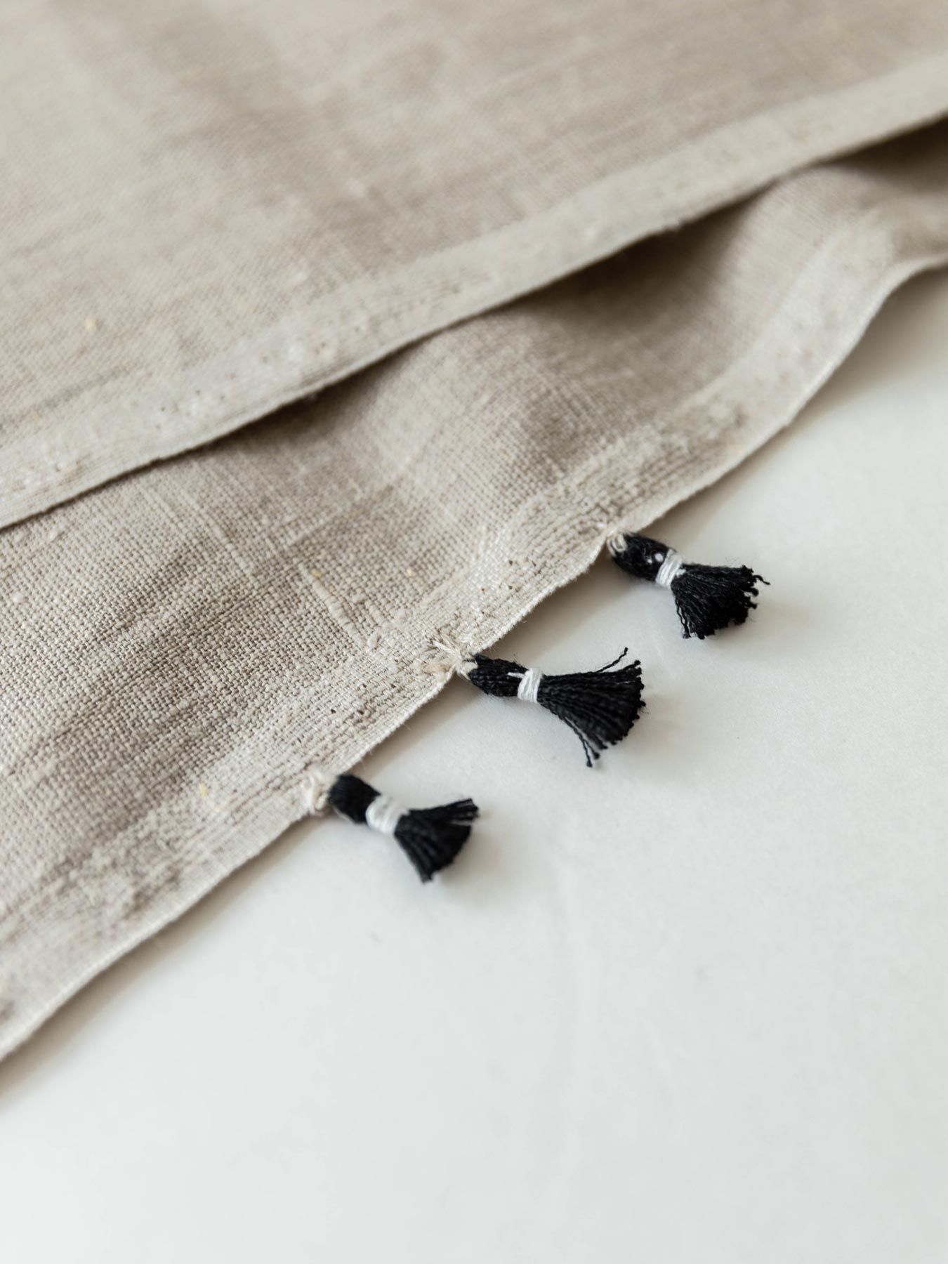 fog linen work × Orné de Feuilles リネンブランケット｜ベッドリネン