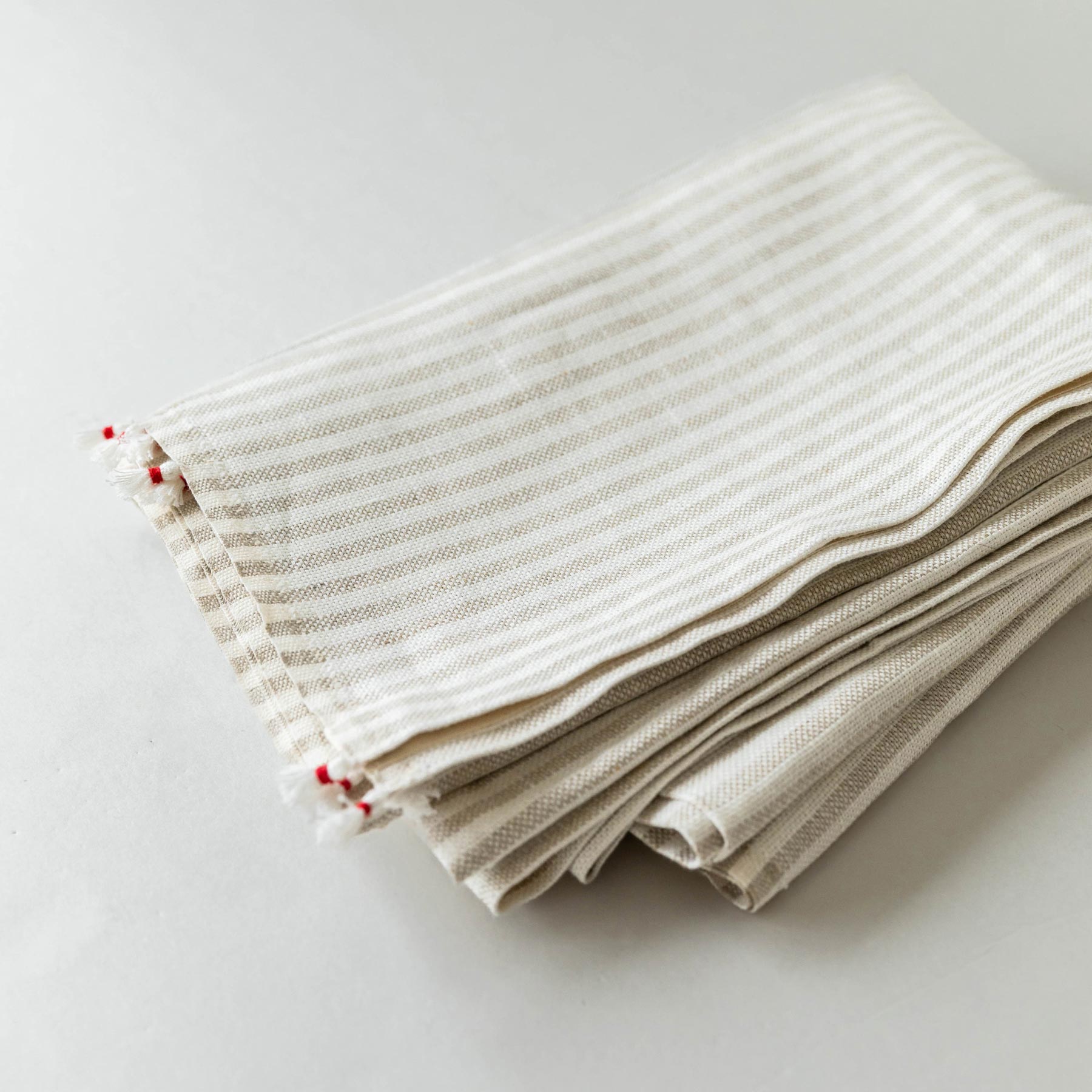 fog linen work × Orné de Feuilles リネンブランケット｜ベッドリネン