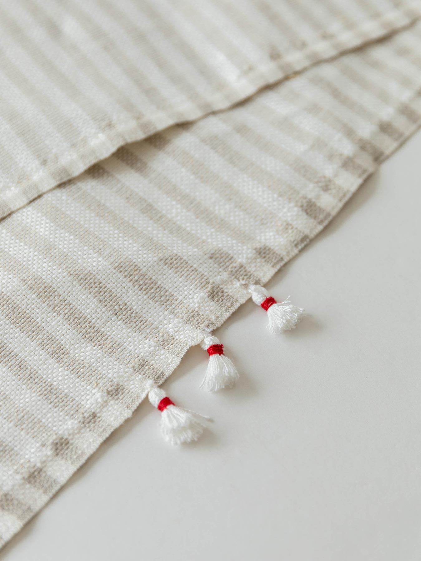 fog linen work × Orné de Feuilles リネンブランケット｜ベッドリネン