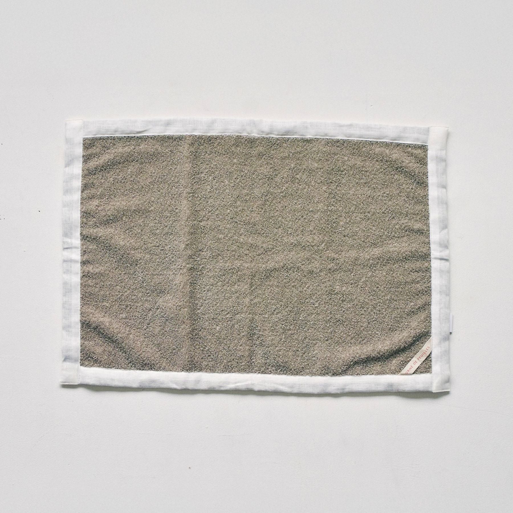 fog linen work × Orné de Feuilles 別注リネンパイルバスマット