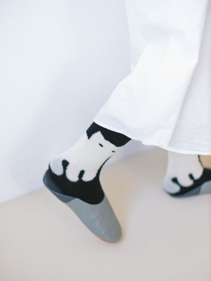 French Bull ソックス／ネコ