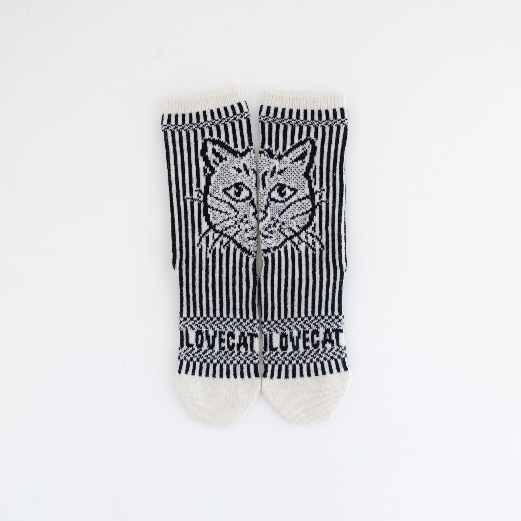 French Bull ソックス／ネコ｜ハンカチ・靴下｜オルネ ド フォイユ公式