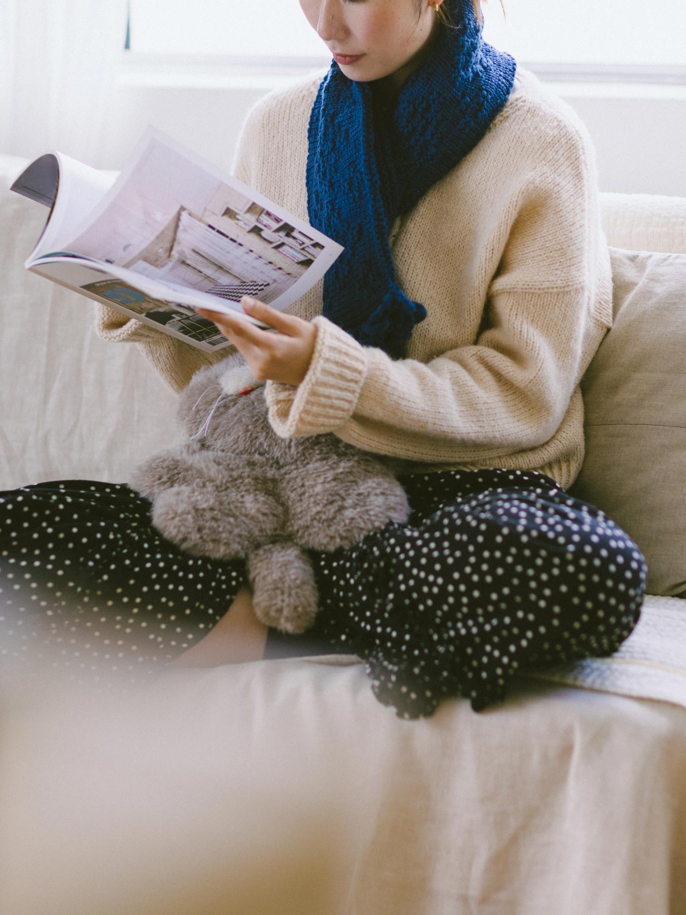 French bull ホープミニマフラー