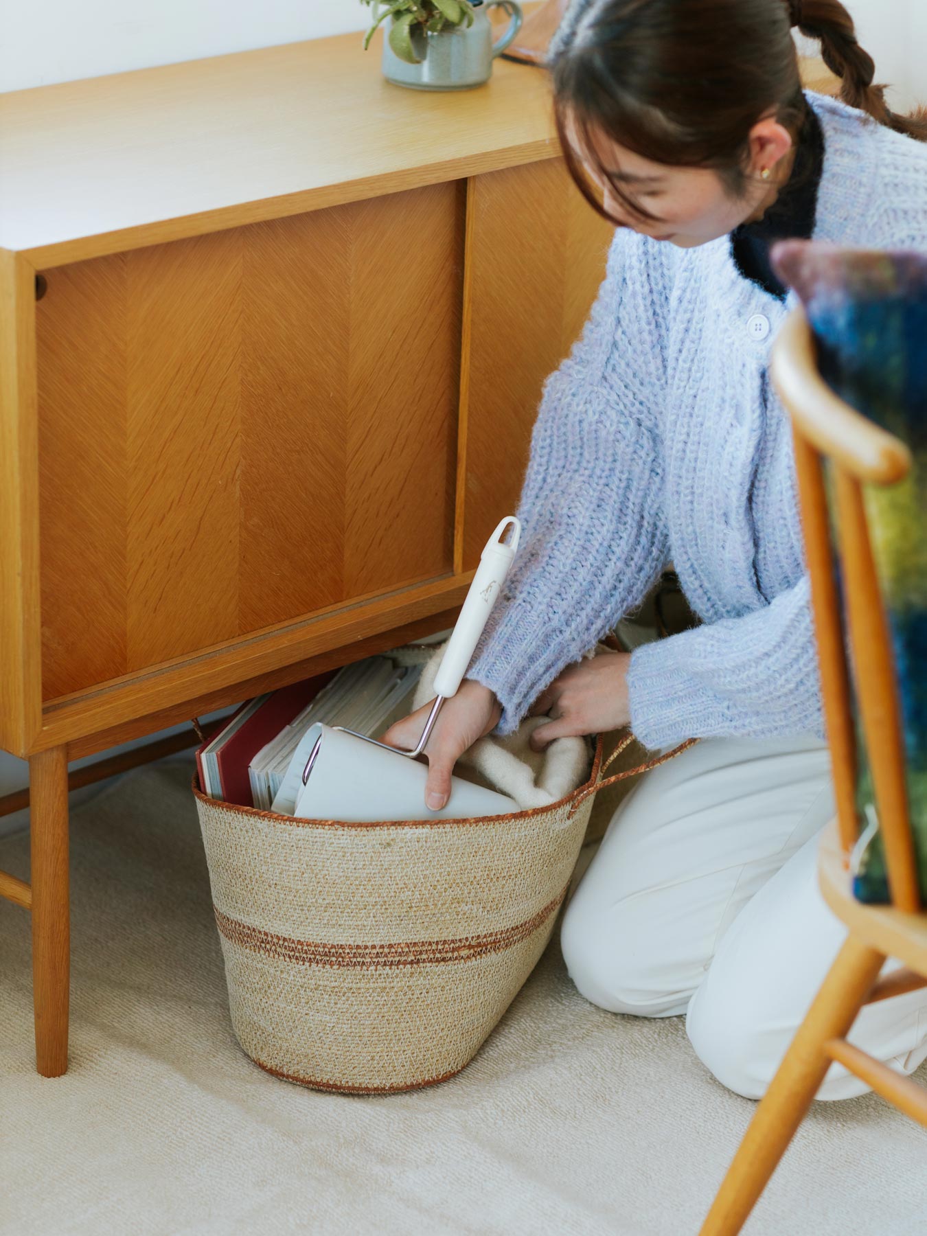 シーグラス・ルームバスケット