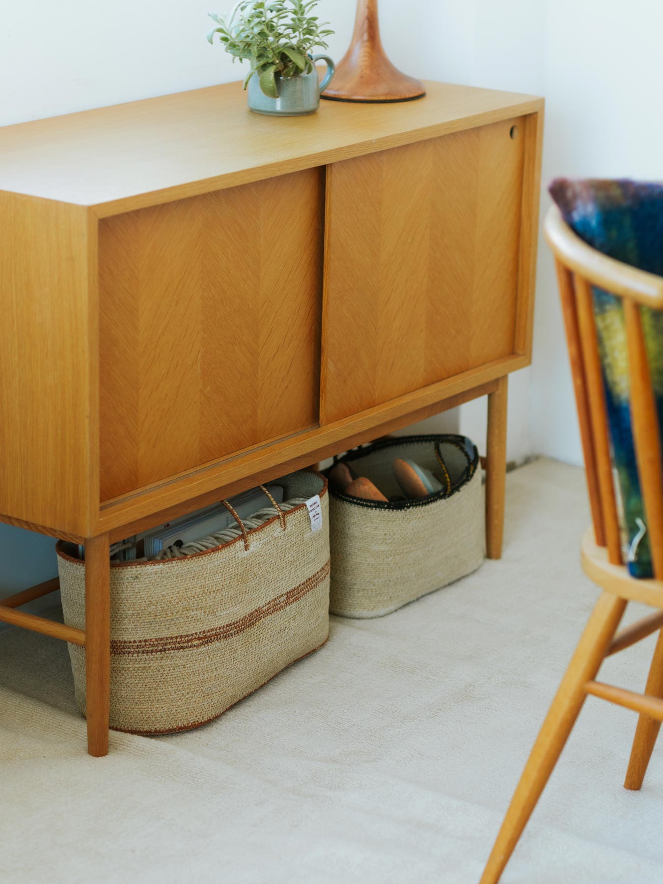 シーグラス・ルームバスケット