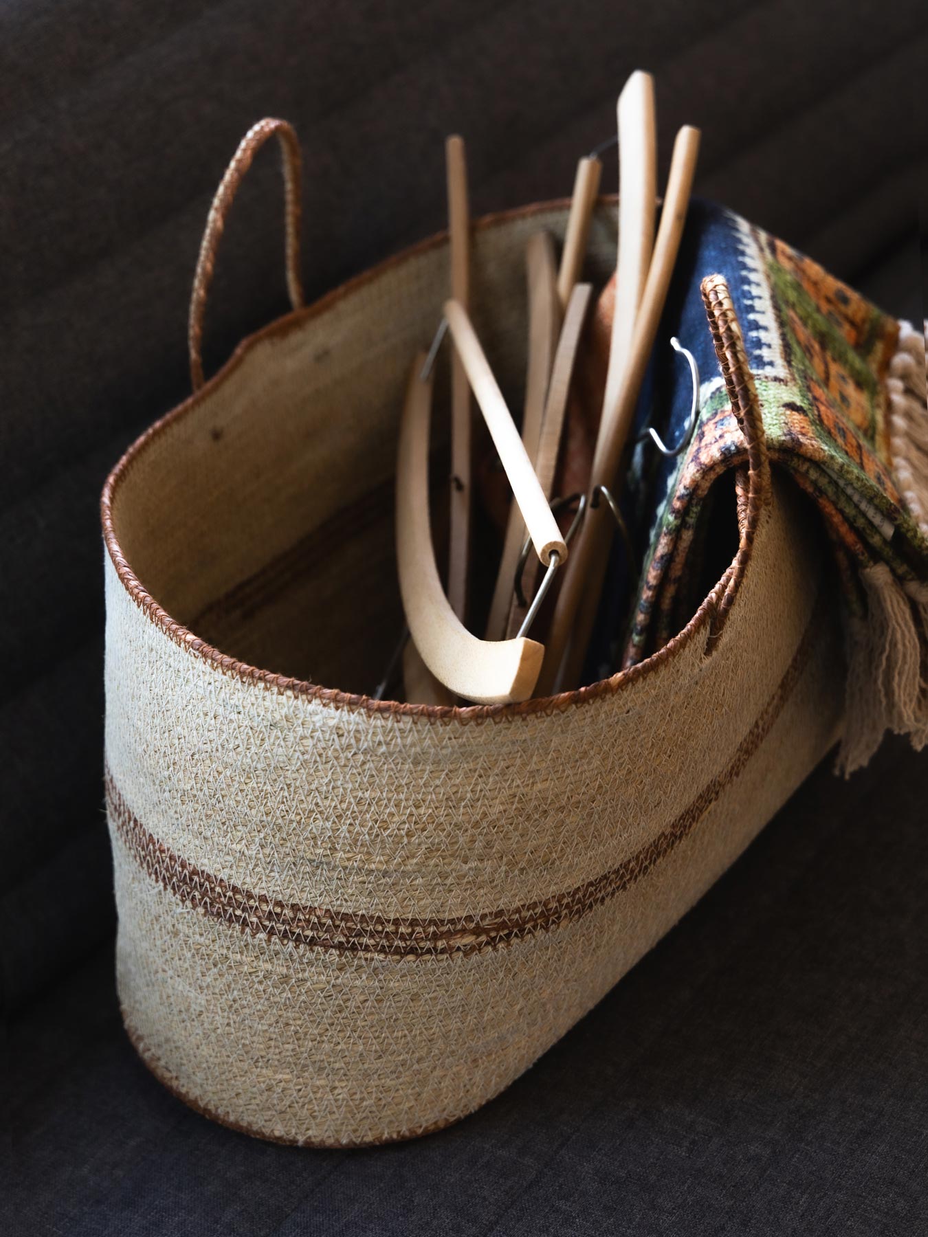 シーグラス・ルームバスケット