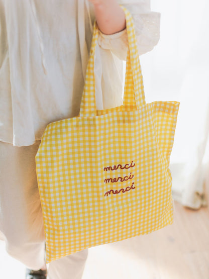 オリジナル・フレンチプリント トートバッグ