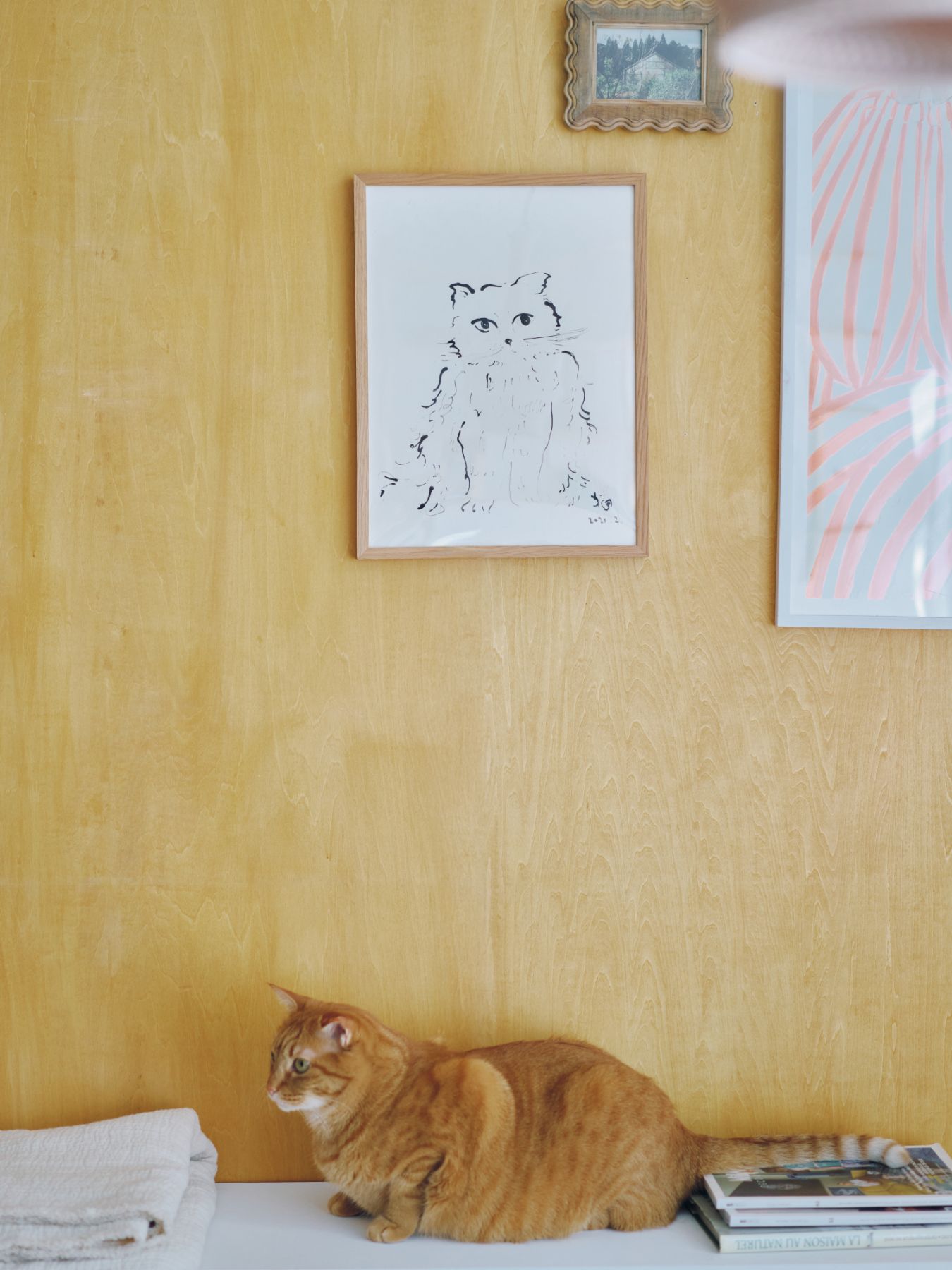 アートポスター OAMUL／Cat（30cm×40cm）｜アートポスター・フレーム