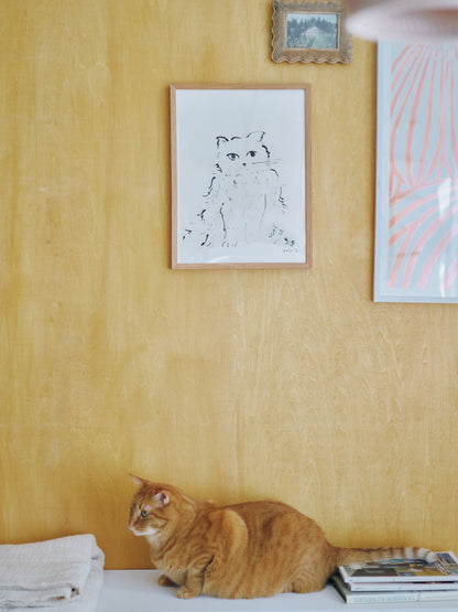 アートポスター OAMUL／Cat（30cm×40cm）
