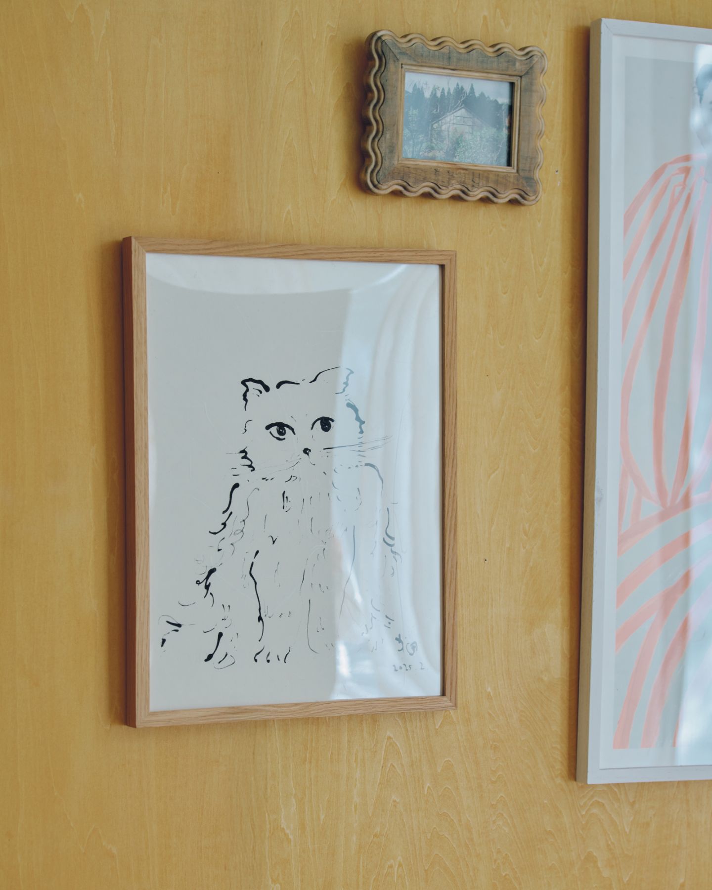 アートポスター OAMUL／Cat（30cm×40cm）｜アートポスター・フレーム