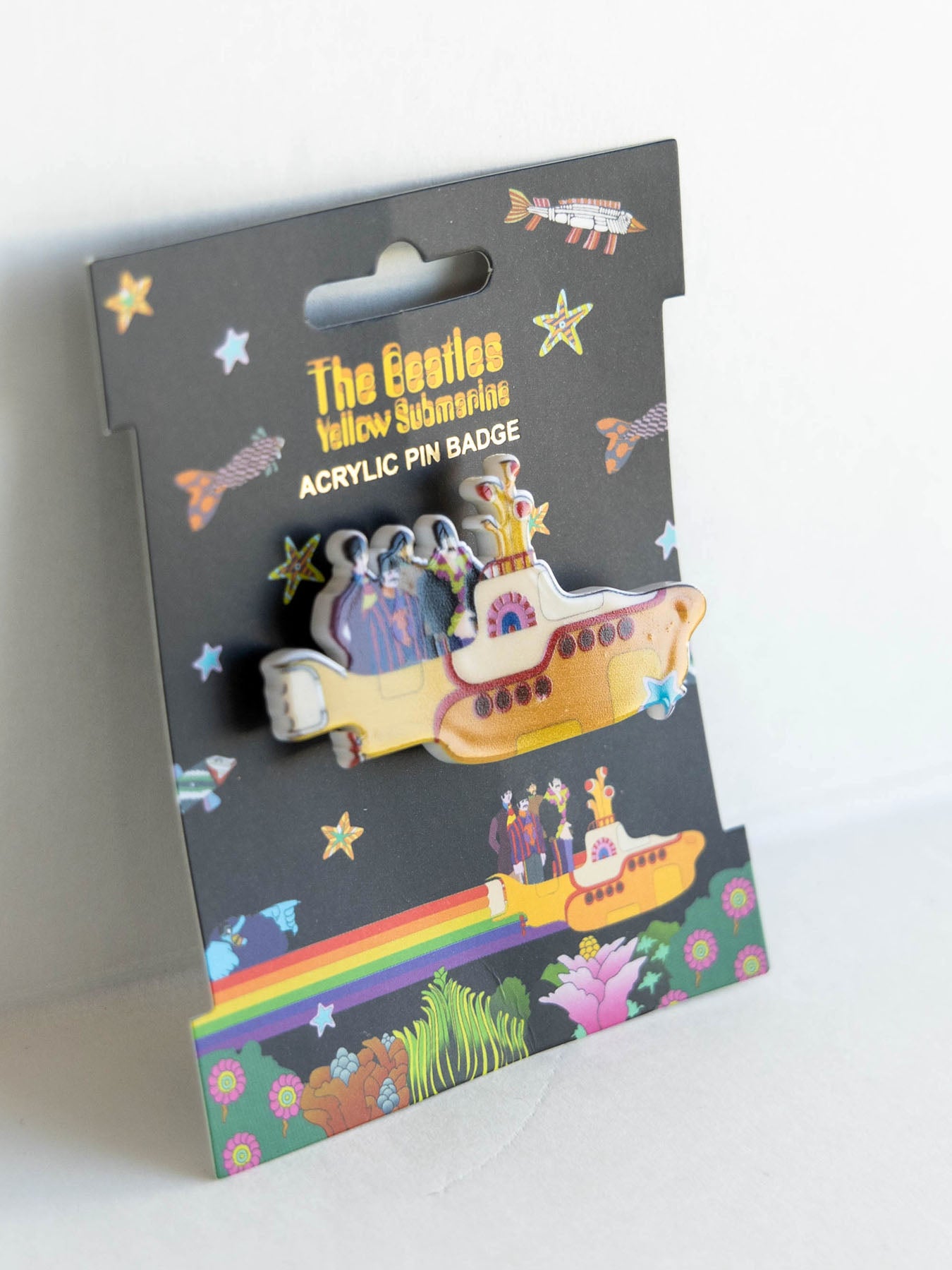 The Beatles Yellow Submarine ブローチ