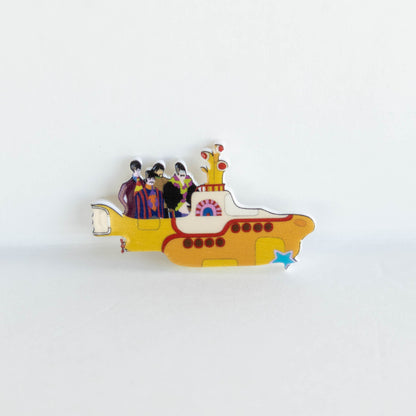 The Beatles Yellow Submarine ブローチ