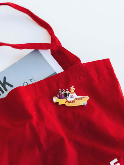 The Beatles Yellow Submarine ブローチ