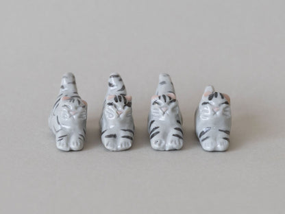 幸生窯 ネコのフェーブ 5点セット（別注）