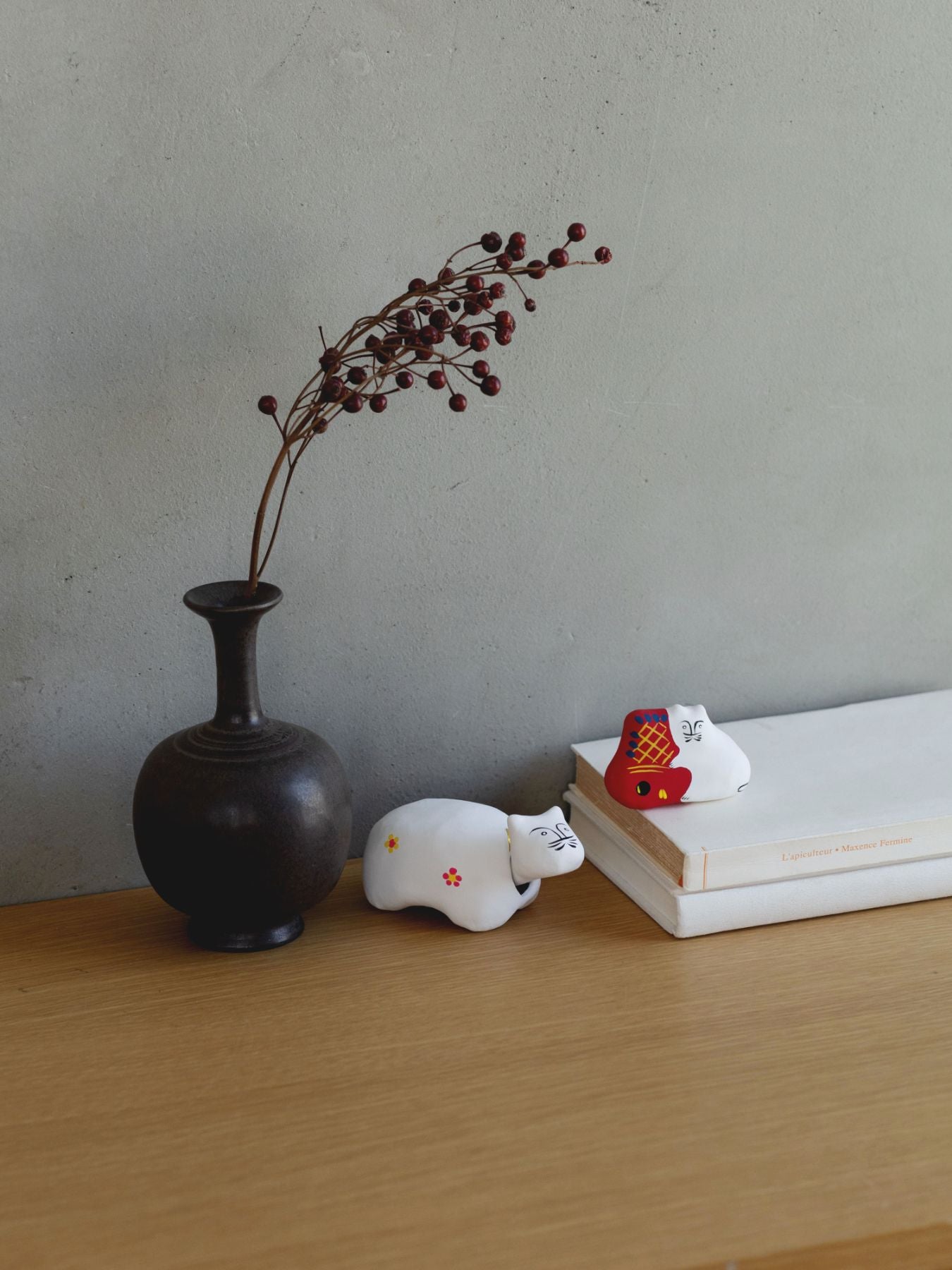 HARICOGRAPHY × Orneko 張子の猫｜オブジェ・ぬいぐるみ｜オルネ ド