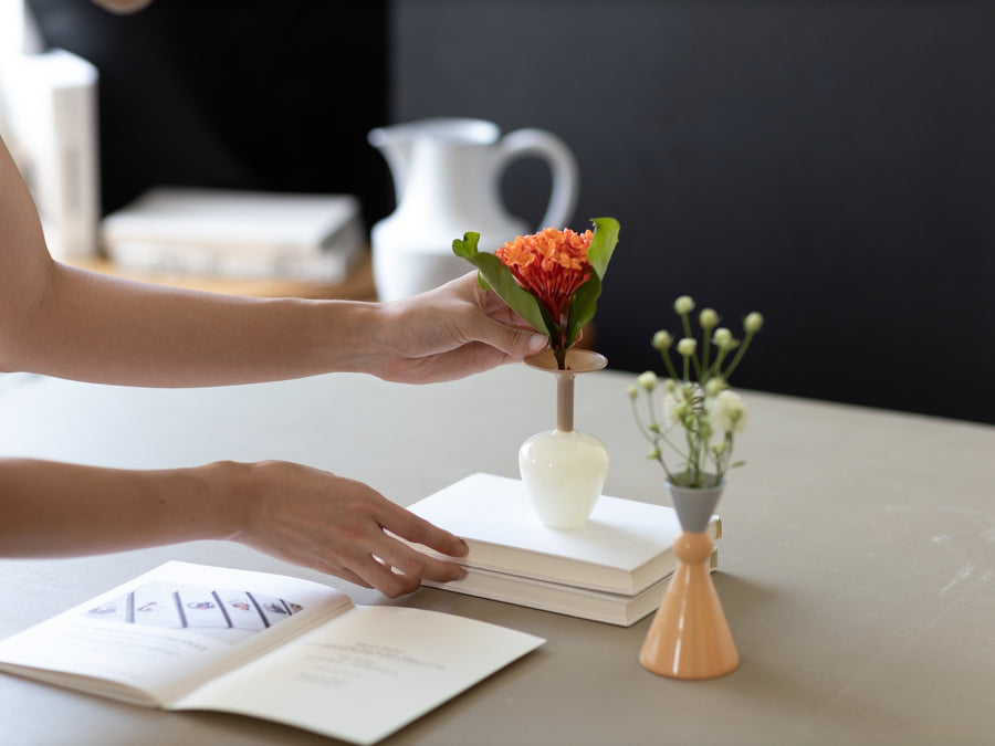 TWO TONE MINI VASE
