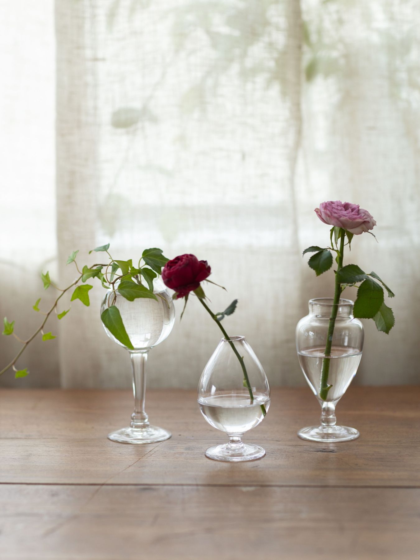 【新品未使用/廃盤商品】オルネドフォイユ　ウォールベース 3個セット フラワーベース – Orné de Feuilles