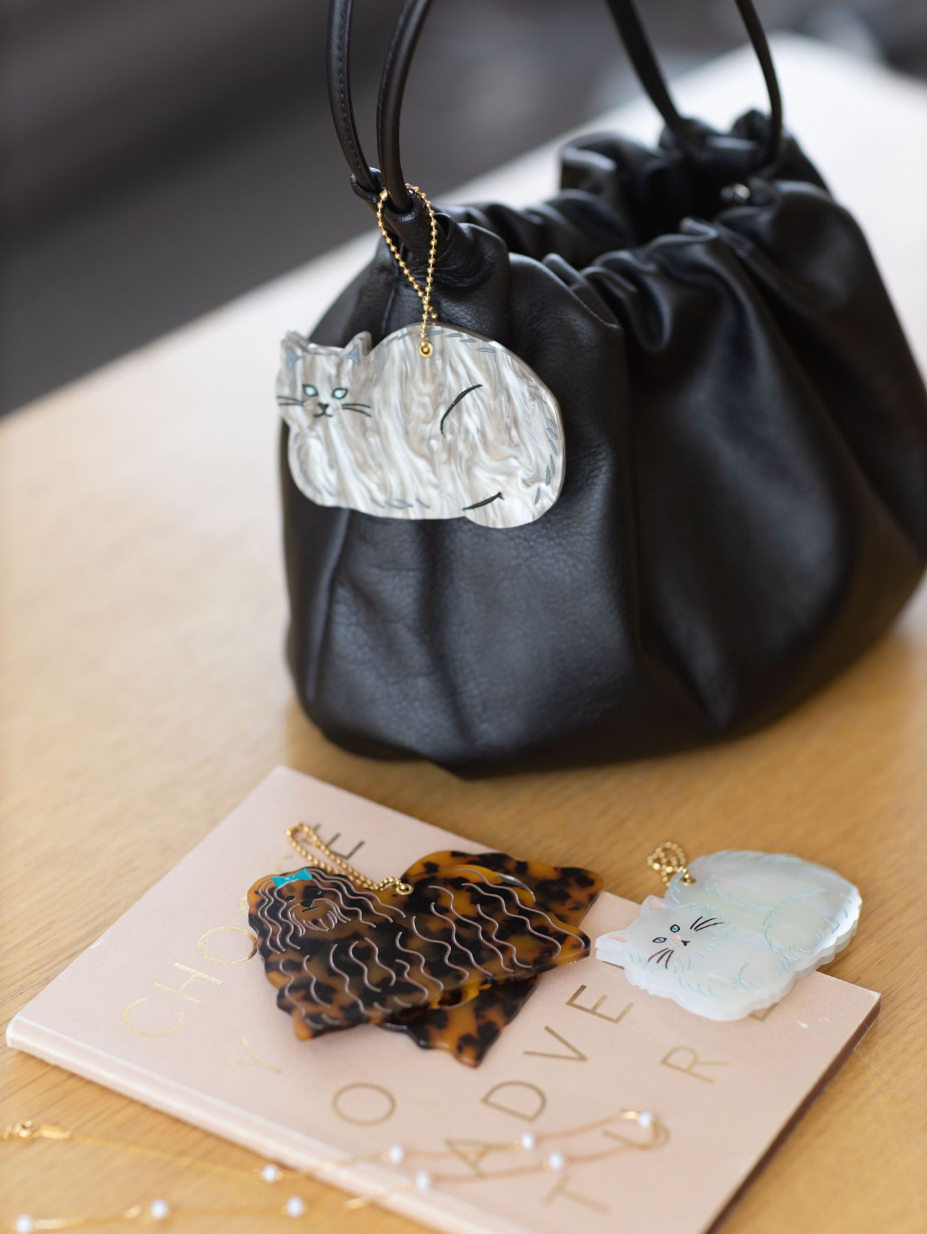 フェイバリットシングス ダイカットチャームミラー｜ファッション雑貨