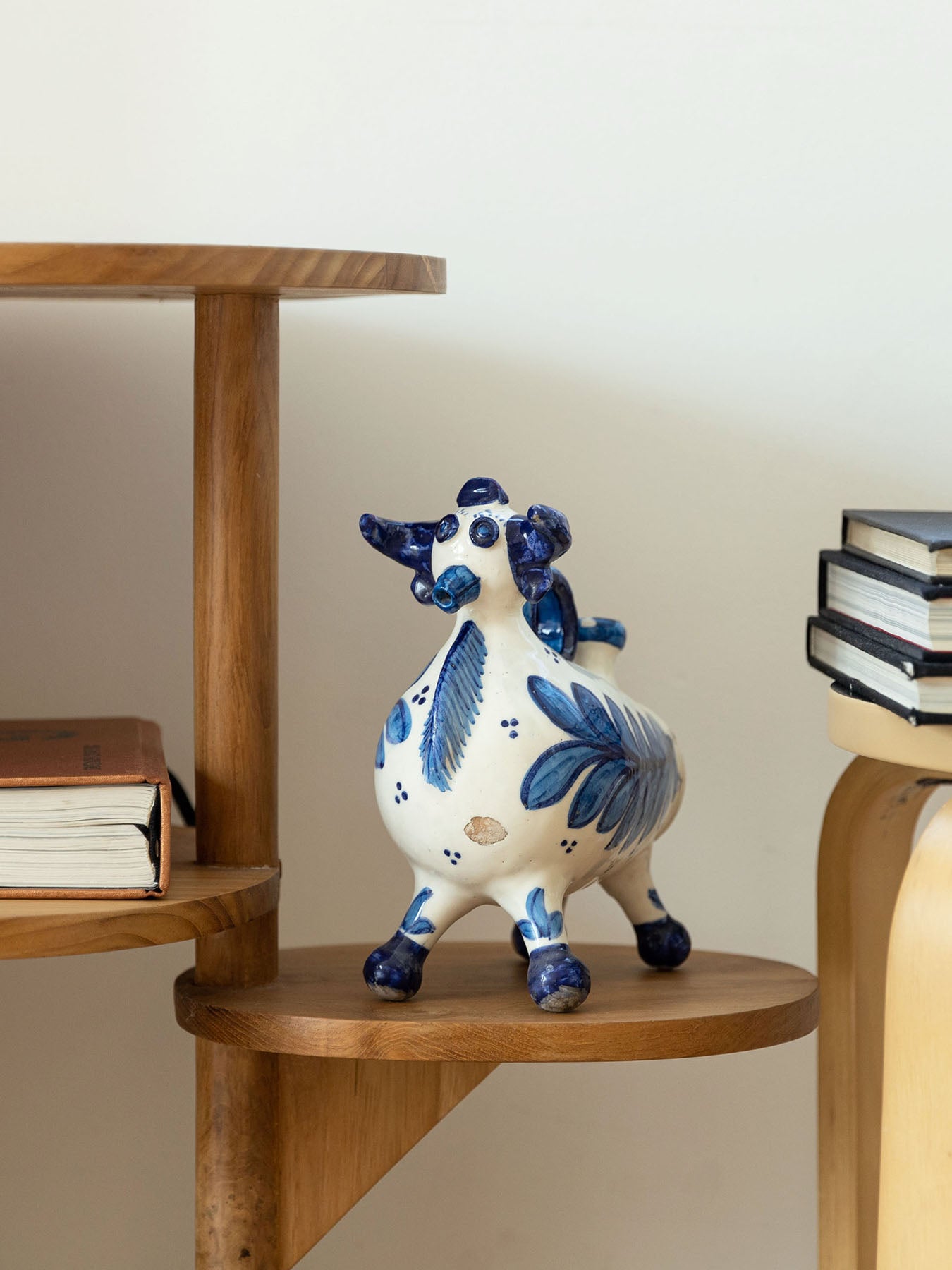 ARTESANIA SAN JOSE 陶器オブジェ（牛の水差し）｜オブジェ