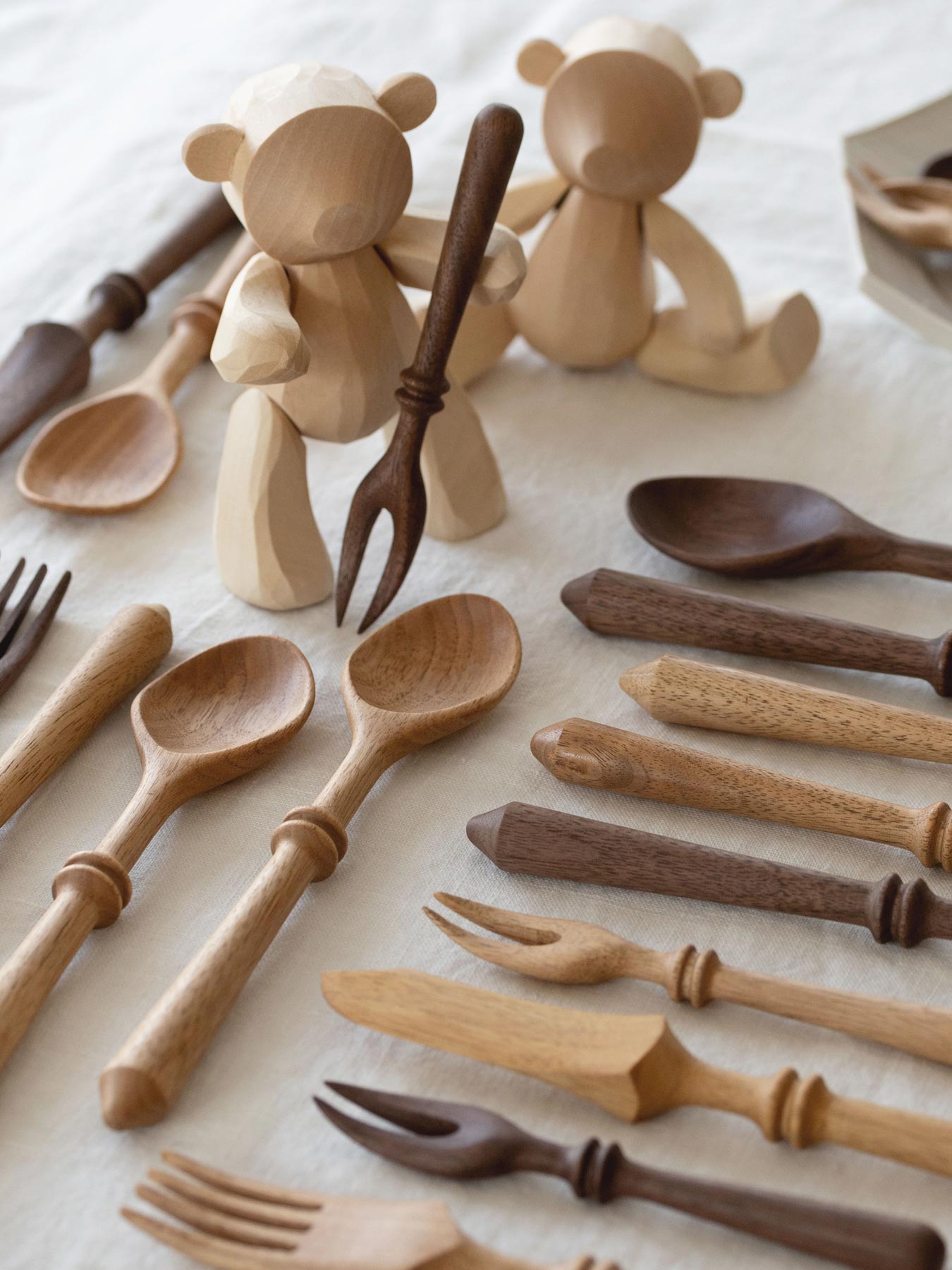 コバヤシユウジ 木製カトラリー｜カトラリー｜オルネ ド フォイユ公式
