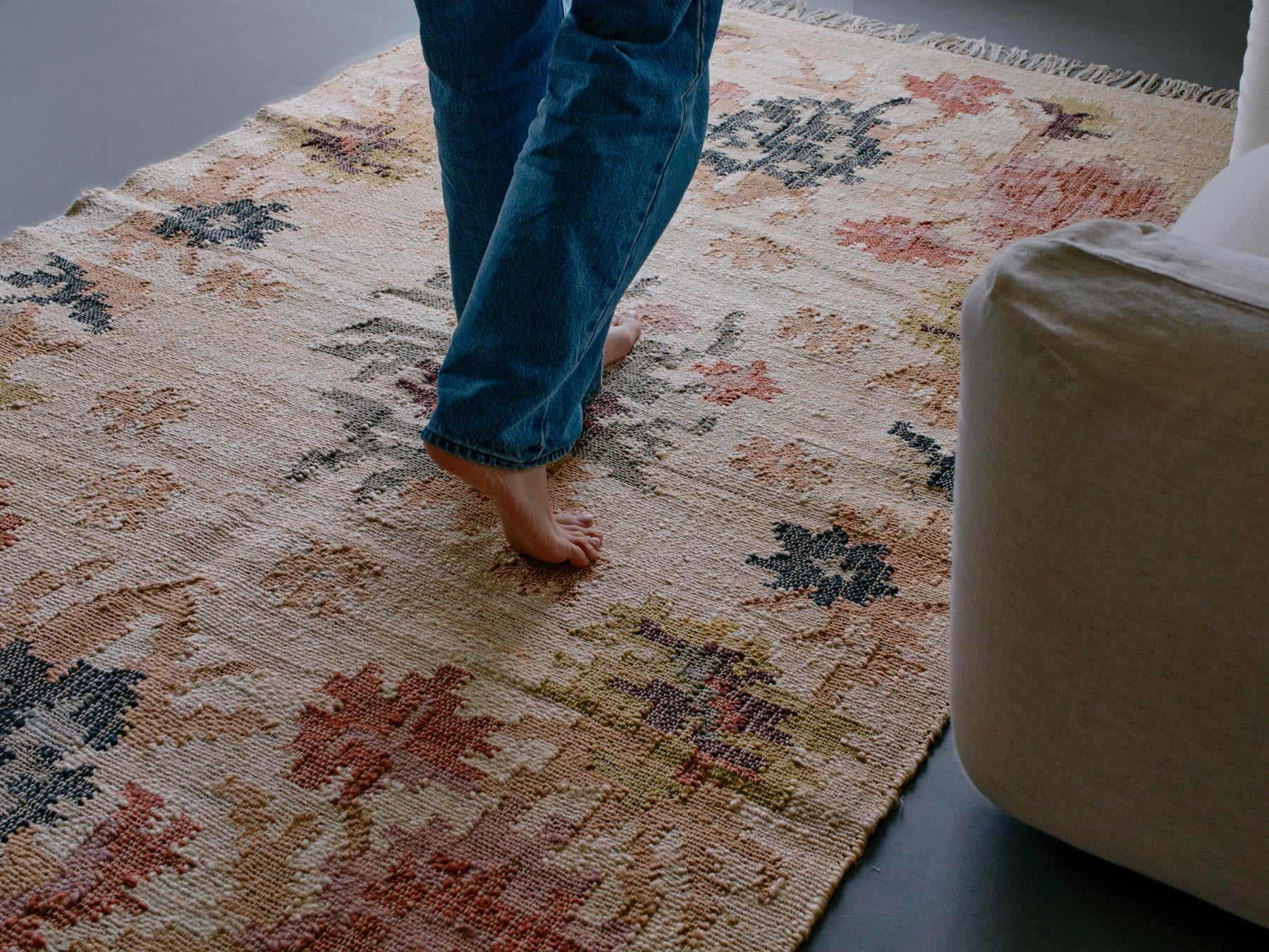 アート・ジュートラグ オルネドフォイユ/ラグ アート・ジュートラグ 140×200cm（別注）｜ラグ｜オルネ ド フォイユ