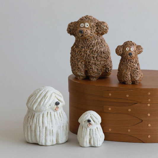 幸生窯 陶のオブジェ/犬